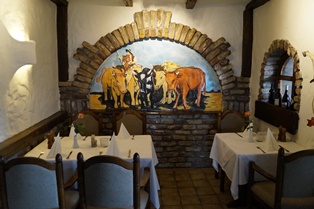 El Rancho Malerei Kühe