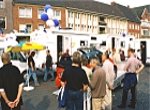 Foto vom Marktplatz in Geldern beim Reisemobilfest