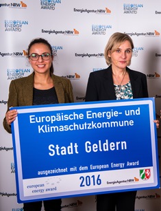 Offizielle Auszeichnung mit dem European Energy Award