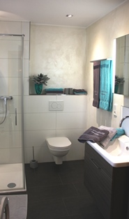 Badezimmer Alleblas Ferienwohnung