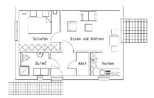 Eingang Ferienwohnung Alleblas