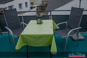 Ferienwohnung Ripper Balkon