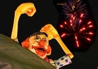 Gelderner Pfingstkirmes am Abend