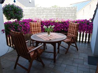 Ferienwohnung Bodem - Balkon
