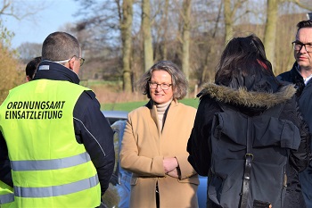 Razzia in Sammelunterkünften am 12. Februar in Geldern