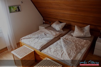 Ferienwohnung Ripper Schlafzimmer Doppelbett