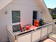 Balkon der Ferienwohnung Gönn dir was