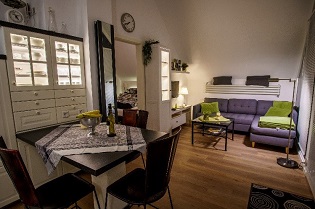 Ferienwohnung Stickelbroeck Wohnzimmer