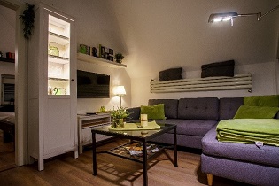 Ferienwohnung Stickelbroeck Wohnzimmer