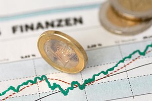 Abbildung einer Finanzfieberkurve