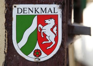 Denkmalschutzplakette Nordrhein-Westfalen