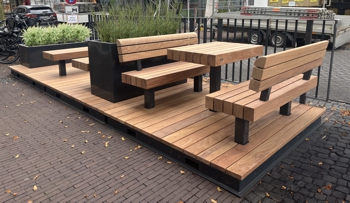 Parklet Hartstraße