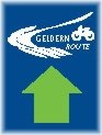 Logo der grünen Radwanderroute