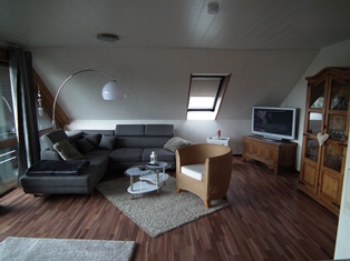 Ferienwohnung Hacks Wohnzimmer