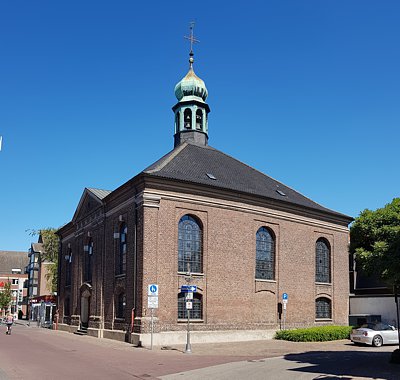 Bild von der evangelischen Heilig-Geist-Kirche am Markt in Geldern