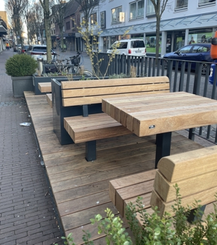 Parklet Hartstraße