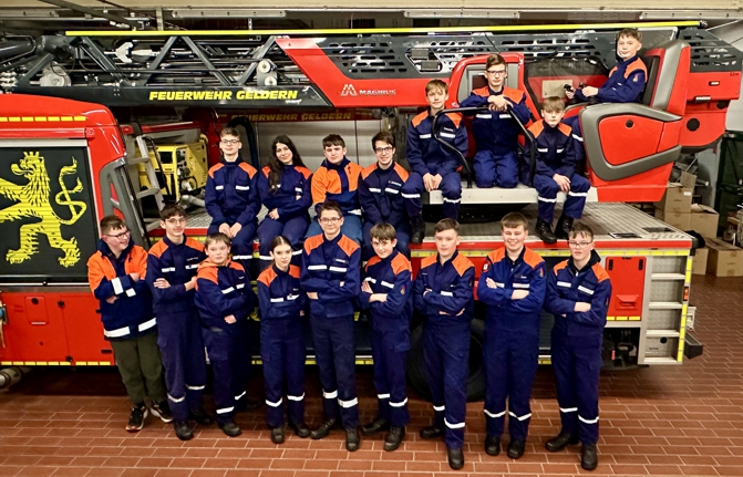 Jugendfeuerwehr der Feuerwehr Geldern 2025