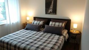 Ferienwohnung "Am Park" - Schlafzimmer