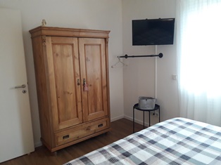 Ferienwohnung "Am Park" - Schlafzimmer