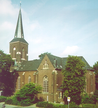 Bild der katholischen Pfarrkirche St. Antonius in Hartefeld