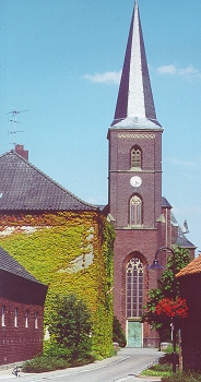 Bild der katholischen Pfarrkirche St. Antonius in Pont