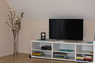 Walbecker Oase Wohnzimmer TV