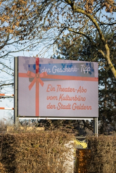 LED-Tafel an der Krefelder Straße