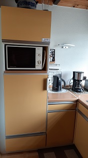 Ferienwohnung Bloemen, Kühlschrank Küche