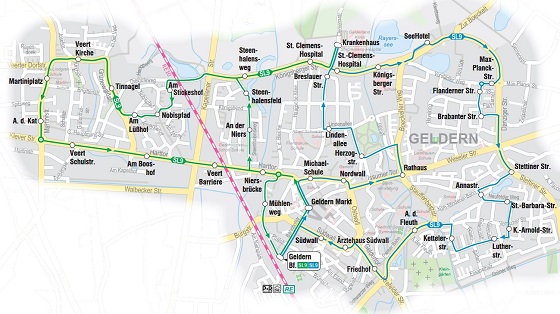 Linienplan SL9