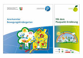 Logo Bewegungskindergarten + Pluspunkt Ernährung