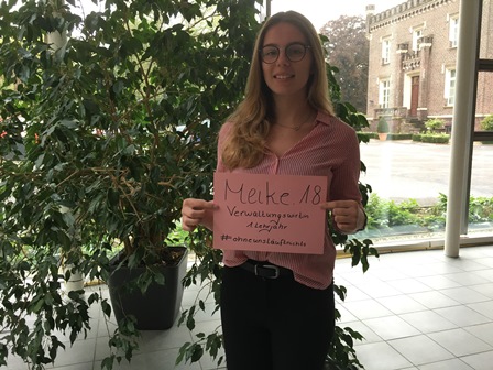 Meike, 18, Verwaltungswirtin 1. Lehrjahr