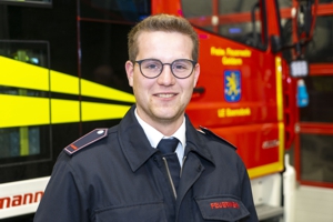 Stell. Leiter der Löscheinheit Baersdonk Unterbrandmeister Heiner Spolders