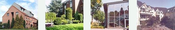 Bild einer Collage von Pflegeheimen in Geldern