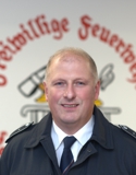 Leiter der Löscheinheit Pont Brandinspektor Werner Böttcher