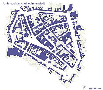 Energetische Quartierssanierung Untersuchungsgebiet Innenstadt
