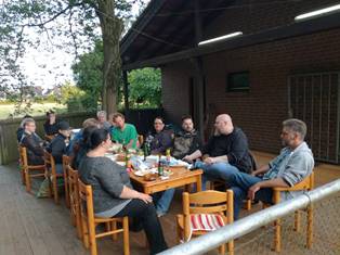 Treffen am Vereinsheim