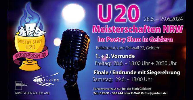 U20 Meisterschaften NRW Poetry Slam